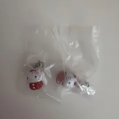 いちごめじるしアクセサリー サンリオ キティ 2個