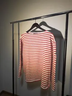 SAINT JAMES ボーダー コットントレーナー