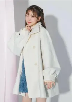 jouetie Aラインミドルコート 櫻井優衣さん着用のサムネイル