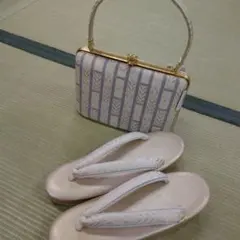 別誂帯地草履バッグセット金鷲謹製新品未使用