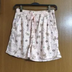 ドーナツ＆ベアー柄 ルームウェア ショートパンツMサイズのサムネイル
