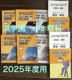 浜学園 6年生 理解 ファイナルアプローチ サイエンス問題編 - メルカリ