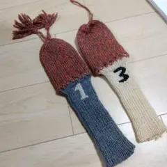 ゴルフクラブカバー　ハンドメイド