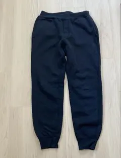 ユニクロ裏起毛パンツ150黒