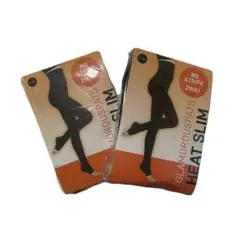 【新品未使用】グラマラスパッツ ヒートスリム 裏起毛　2WAYタイプ L〜LL