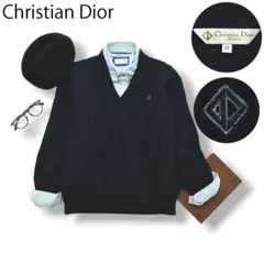 2026年最新】Vintage Dior ネック：Vネック ニット・セーターの人気