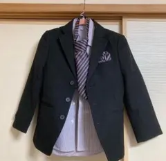 フォーマルスーツセット 120A 黒