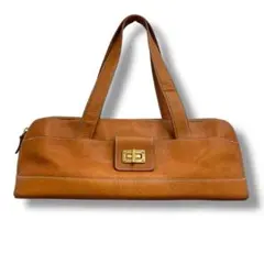 ☆ラルフローレン RALPH LAUREN ハンドバッグ ショルダー ブラウン