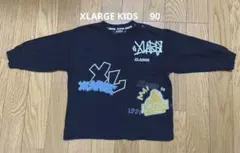 エクストララージ キッズ　XLARGE KIDS 総柄グラフィック長袖Tシャツ