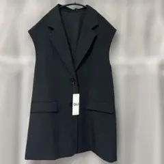 GU オーバーサイズ　テーラードベスト　M