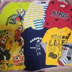 〈早い者勝〉春 レア デザイン 新学期ムージョンジョン等★長袖カットソー90cm