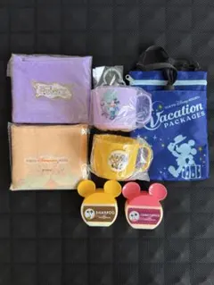 新品 ディズニーホテル アメニティセット コップ　トートバッグ