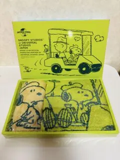 【非売品】スヌーピー USJコラボ ハンドタオル フェイスタオル ②