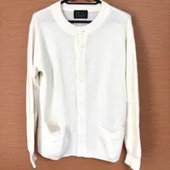 未使用　トゥモローランド　カーディガン　長袖カーディガン　ホワイト　S