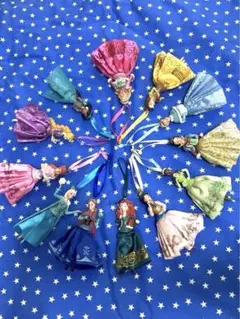 プリンセス フィギュア 12体　オーナメント　ディズニーストア　クリスマス