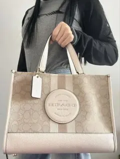 COACH コーチ Dempsey トートバッグ 40 大容量 アウトレット購入