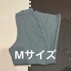 ユニクロ　レディース　ワイドパンツ　ライトグレー　Mサイズ