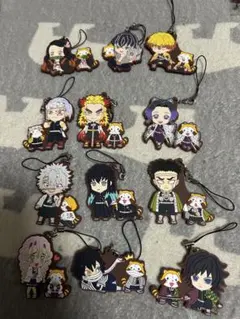 鬼滅の刃 トレーディングラバーストラップ 12個セット