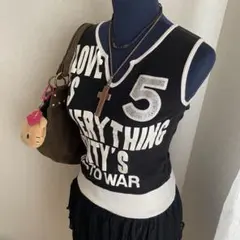 最終値下げ❗️y2k 00s 平成ギャル　ラメタンクトップ