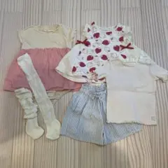 conoco バースデイ 5点80 ロンパース トップス　まとめ売り 春 夏