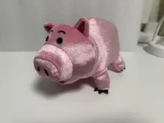 トイストーリー　ドクターポークチョップ　ハム　ブタ　ぬいぐるみ