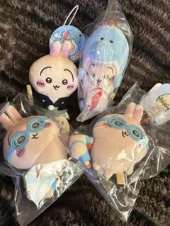 ちいかわ　うさぎ　マスコット　ぬいぐるみ　4体セット