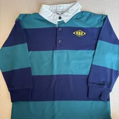 新品　ボーダー　長袖シャツ　110