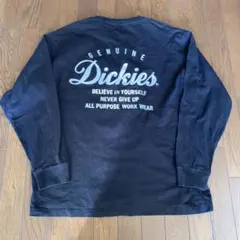 Dickies ブラック 長袖カットソー