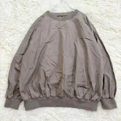 y8346 アーノルドパーマー 長袖カットソー L ロゴ刺繍 無地 シャツ地