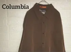 Columbia x.c.o シャツ　長袖　ブラウン　アウトドア　オーバーサイズのサムネイル