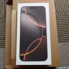 iPhone16 ProMax デザートチタニウム 256GB 新品未開封