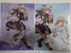 お隣の天使様にいつの間にか駄目人間にされていた件 クリアファイル 天使と小悪魔B