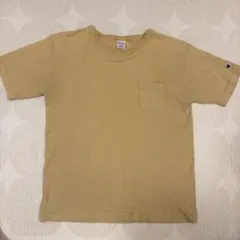 Champion ベージュ Tシャツ LARGE