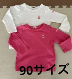 ホットビスケッツ　90 ロンT 2枚セット