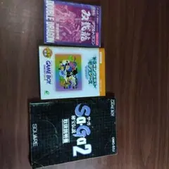 【説明書のみ3点】ゲームボーイ用ソフト