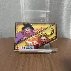ONE PIECE x 松屋 アクリル箸置き ロキ&ルフィ