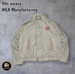 超レア90sWEA Manufacturingレコード企業系刺繍ロゴジャケットのサムネイル