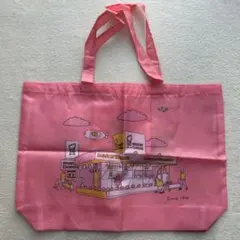 ミスタードーナツ　50周年記念　エコバッグ　ピンク 数量限定