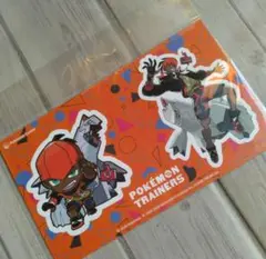【ポケモンセンター限定】ポケモントレーナーズ キバナ&ジュラルドン ステッカー