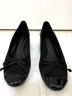 チャールズアンドキース　バレエシューズ パンプス ブラックのサムネイル