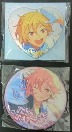 あんスタ 中国限定 仁兎なずな缶バッジ セット