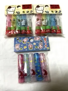 平成　レトロ　ファンシー　サンエックス　鉛筆キャップ　文房具　おまとめ売り