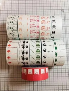 ラベラーロールシール【各50枚】お裾分け