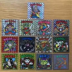 当時物　ヘッド　13種　角プリ　聖フェニックス　異聖メディア　ビックリマン