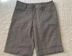 Ｌ⭐︎白黒チェック ショートパンツ