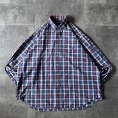 Ralph Lauren BIG SHIRT BDシャツ 紺 3XL A880