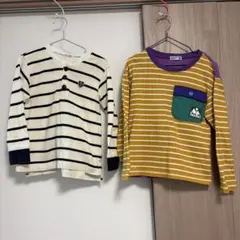 ラグマート　長袖トップス110㎝120㎝2枚セット