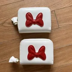 ミッキーマウス リボン財布 2個セット