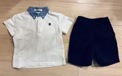 小学校受験用　ポロシャツ & パンツ(110cm)
