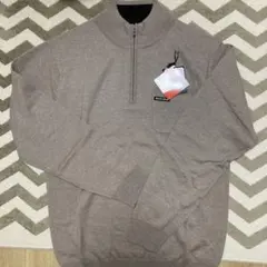 ジップアップ セーター